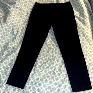 Black Loft pants size 8